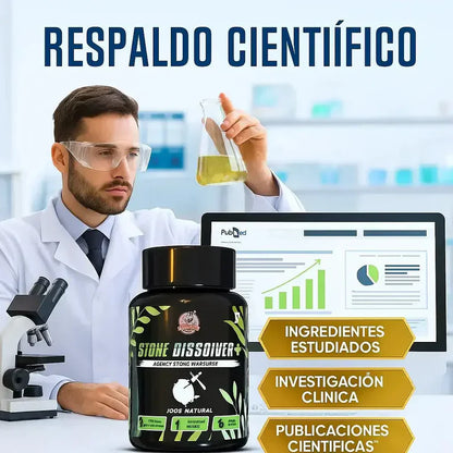Stone Dissolver - Apoya la salud renal y urinaria - SOLO HOY 40% OFF