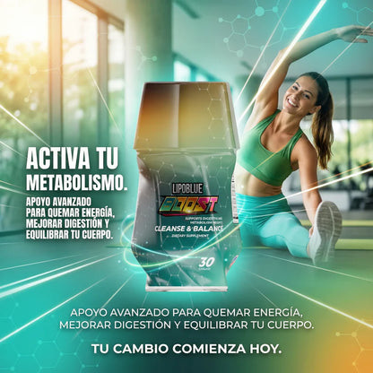 ACTIVACIÓN METABÓLICA AVANZADA - Lipoblue Boost™ - ¡ÚLTIMAS UNIDADES EN STOCK! 30% OFF