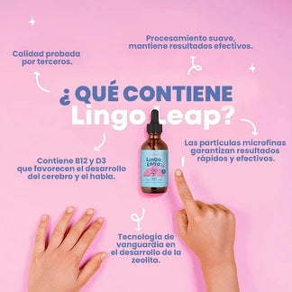 Lingo Leap™ - ESPECIAL PARA NIÑOS + FORMULA NATURAL CON ZEOLITA