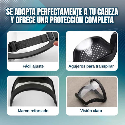 ¡Protege tus ojos del polvo, las salpicaduras o esquirlas! MÁSCARAS DE SEGURIDAD - ÚLTIMAS EXISTÉNCIAS EN STOCK