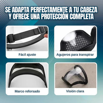 ¡Protege tus ojos del polvo, las salpicaduras o esquirlas! MÁSCARAS DE SEGURIDAD - ÚLTIMAS EXISTÉNCIAS EN STOCK