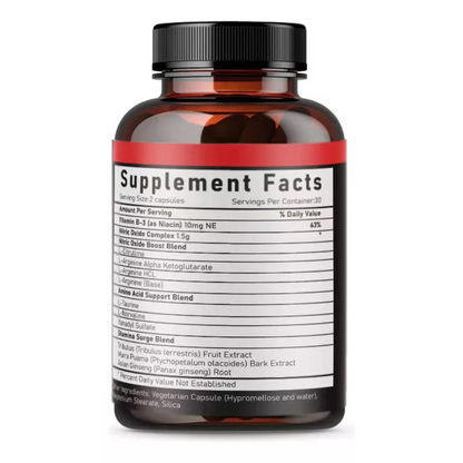ÚLTIMO DÍA DE PROMOCIÓN! - NITRIC OXIDE BOOSTER 40%OFF