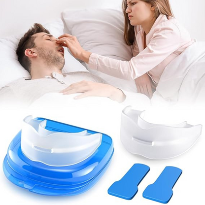 Protector Antironquido 2 en 1 - Alivio de los ronquidos + Ajuste de la mandíbula - ÚLTIMAS UNIDADES DE LA PROMO 40% OFF