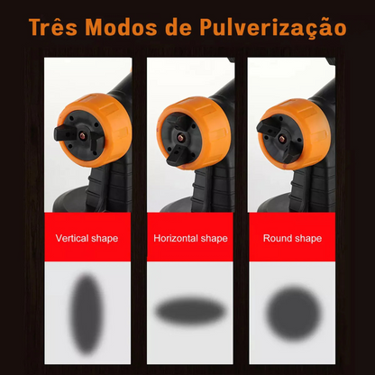 QUEMA DE EXISTENCIAS - Pistola De Pintura Eletrica 500w + 4 Boquillas y 3 Patrones (Horizontal / Vertical / Circular) (Cópia)