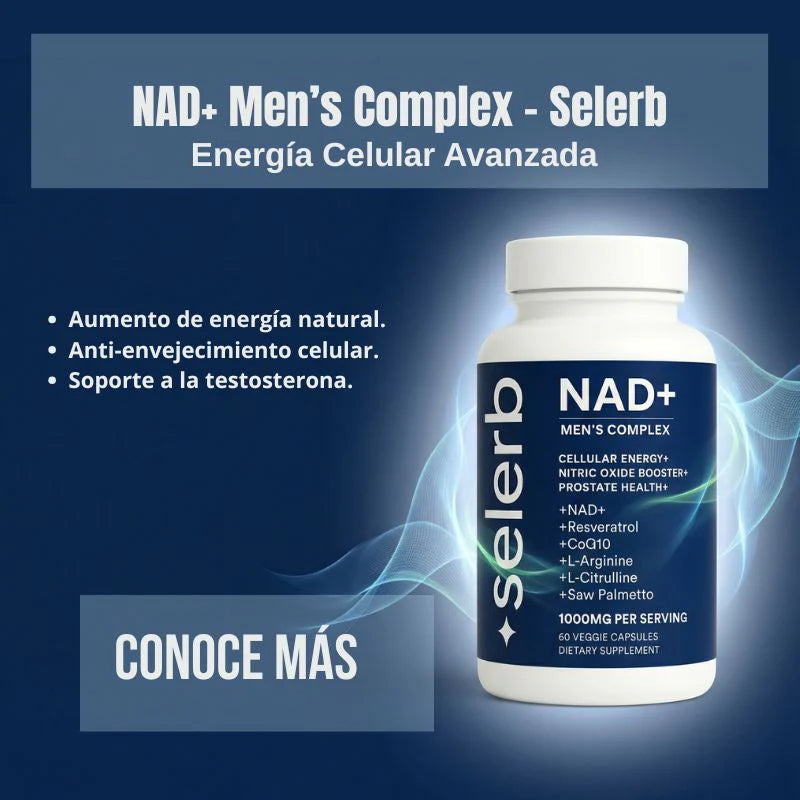 VitalNad+ Selerb Booster - Suplemento para Hombres - 35% OFF