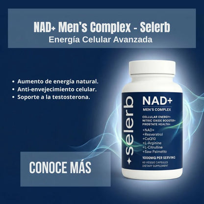 VitalNad+ Selerb Booster - Suplemento para Hombres - 35% OFF