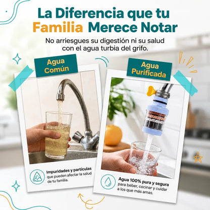 Filtro Purificador De Agua Para Grifo Premium