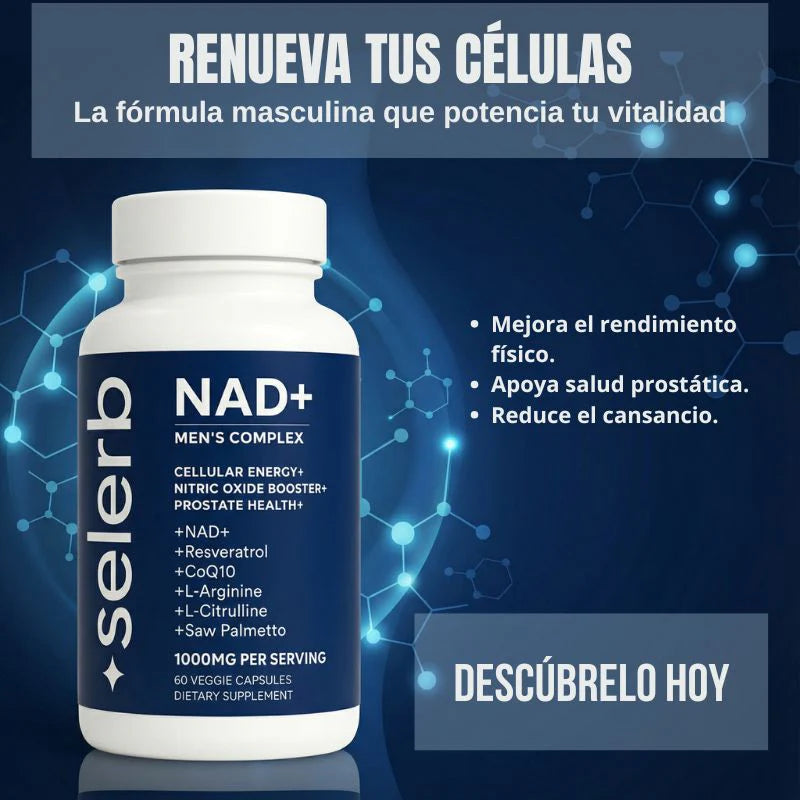 VitalNad+ Selerb Booster - Suplemento para Hombres - 35% OFF