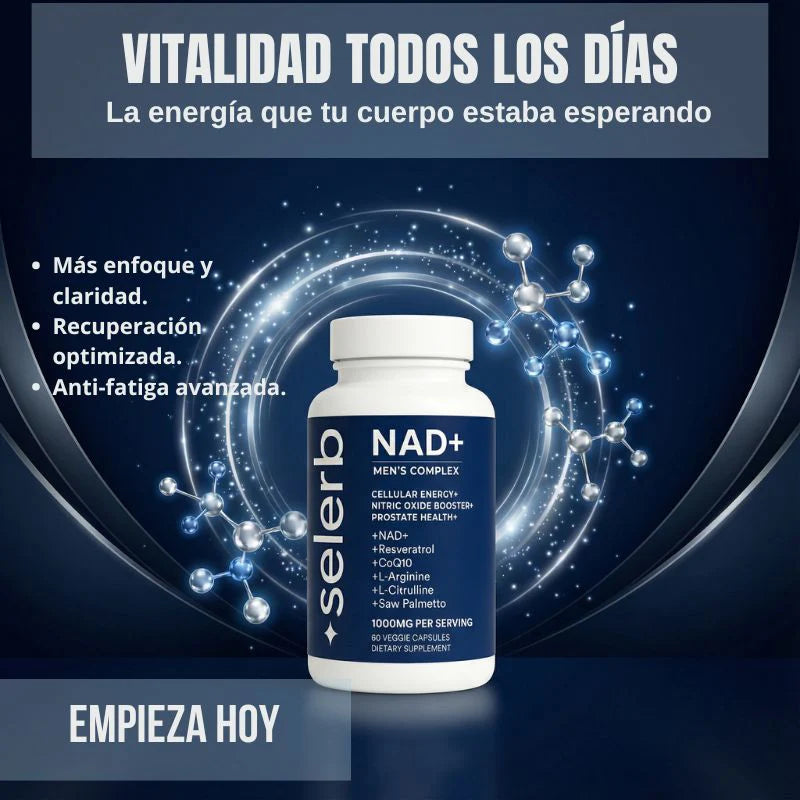 VitalNad+ Selerb Booster - Suplemento para Hombres - 35% OFF