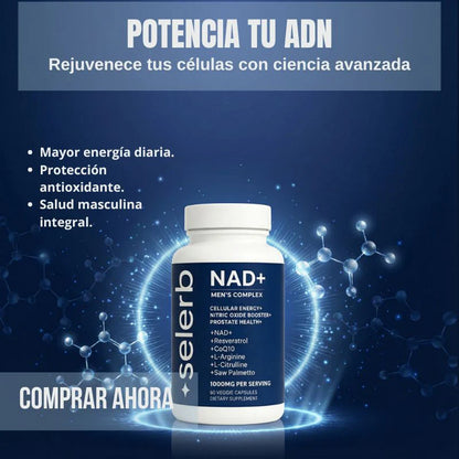 VitalNad+ Selerb Booster - Suplemento para Hombres - 35% OFF