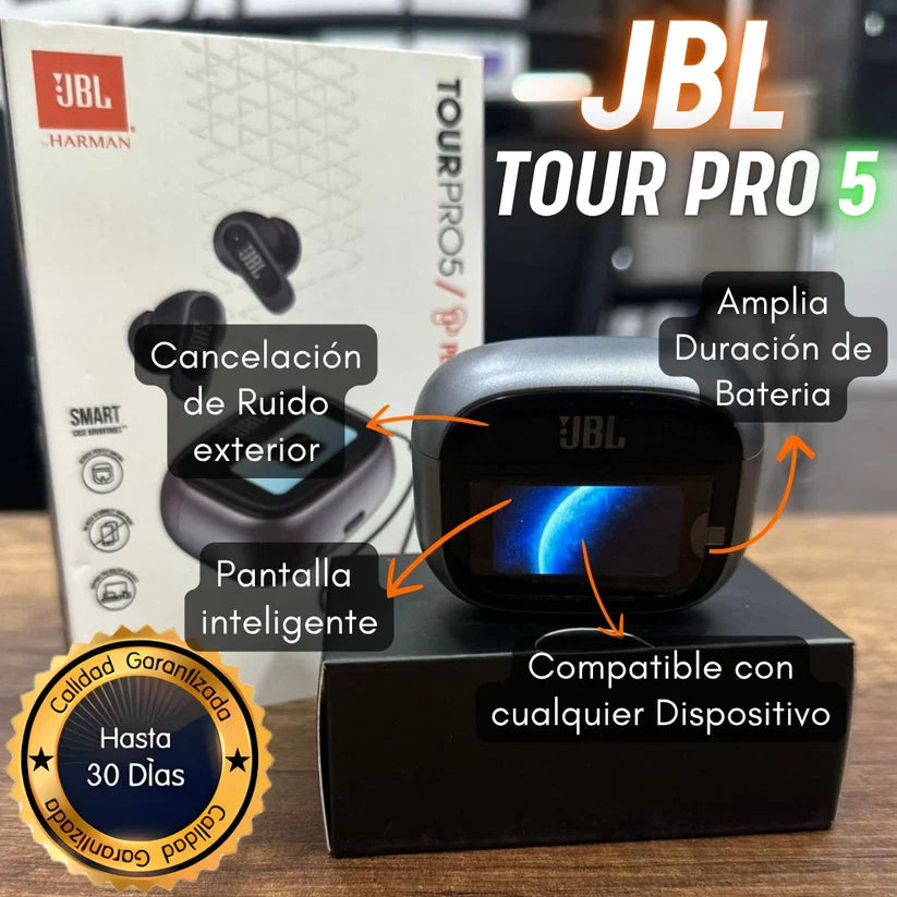 Audifonos Tour Pro 5 PRIMERA LÍNEA con Pantalla inteligente - LA SEGUNDA UNIDAD POR SOLO + $79.000