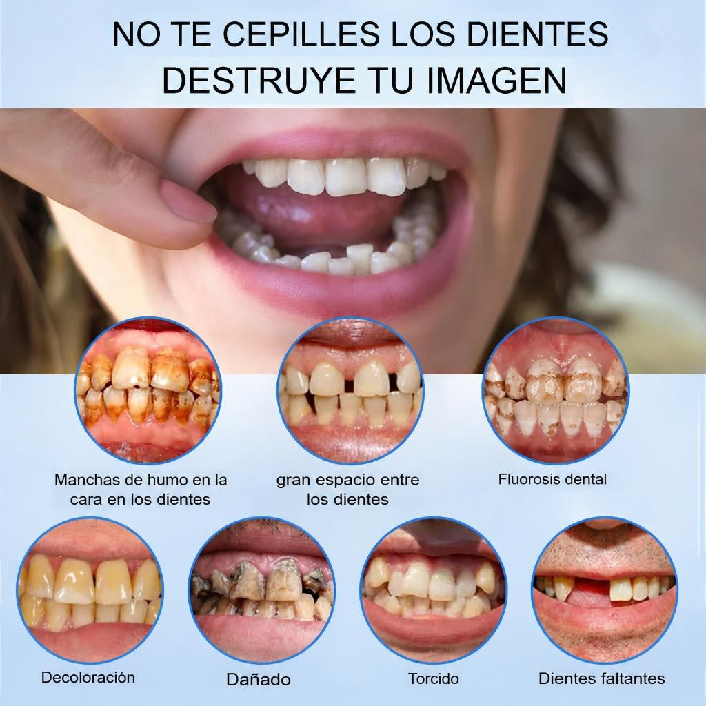 Smile Easy ComfortDent™ 🦷 Prótesis Dental de Silicona Ajustable - SOLO HOY LA SEGUNDA UNIDAD POR SOLO + $39.000 (Cópia)