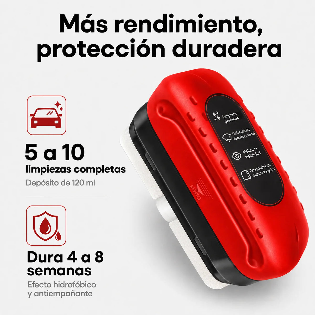 Cepillo Limpiador de Parabrisas para Auto – Vidrios Más Claros