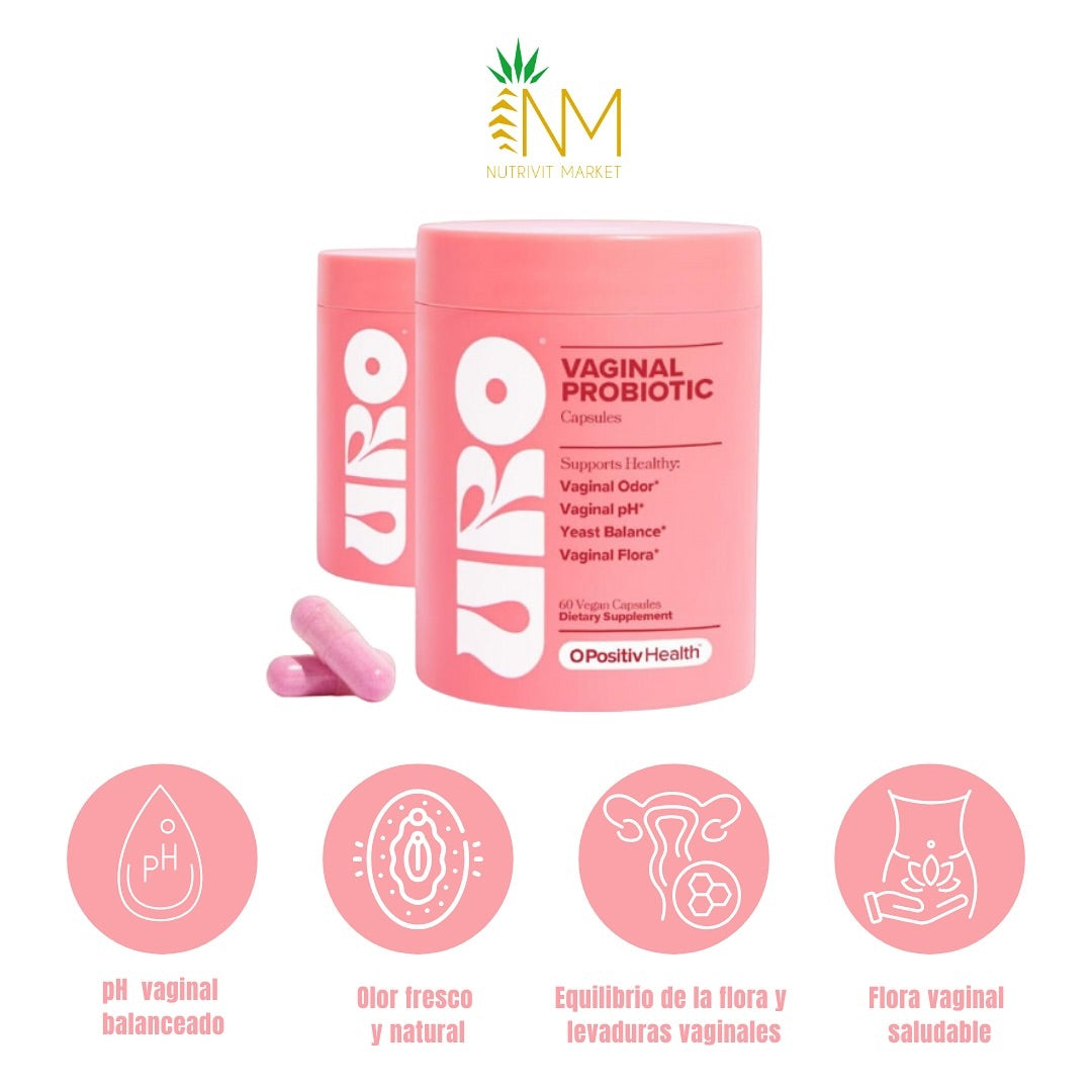 Uro Vaginal Probiótico LLEVA 2 Y PAGA 1: RECUPERA TU CONFIANZA ÍNTIMA Y OLVÍDATE DEL MAL OLOR