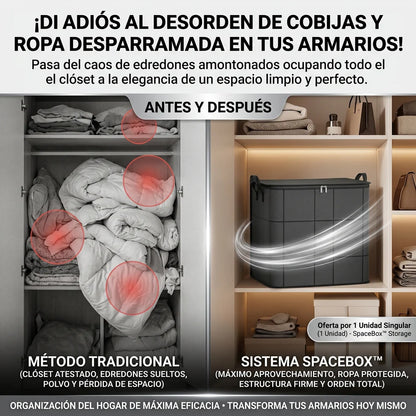 Organizador Almacenamiento De Ropa 110lt - LA SEGUNDA UNIDAD POR SOLO + $54.000