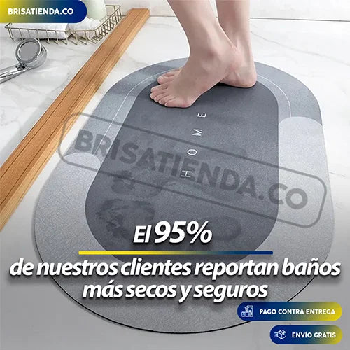 PROMO SOLO HOY - Tapete Antideslizante Baño 50%OFF