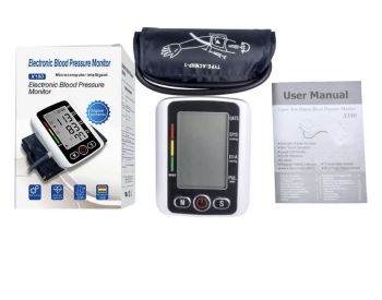 NO SE PIERDA ESTA OFERTA, manténgase siempre al tanto de su salud y la de su familia con Tensiómetro de brazo vos en español 40% OFF