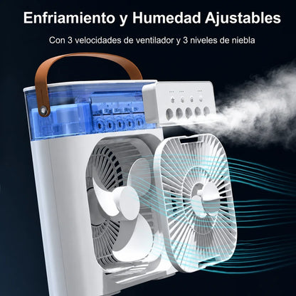 Ventilador humidificador de nebulización blanco - Nebula Pure