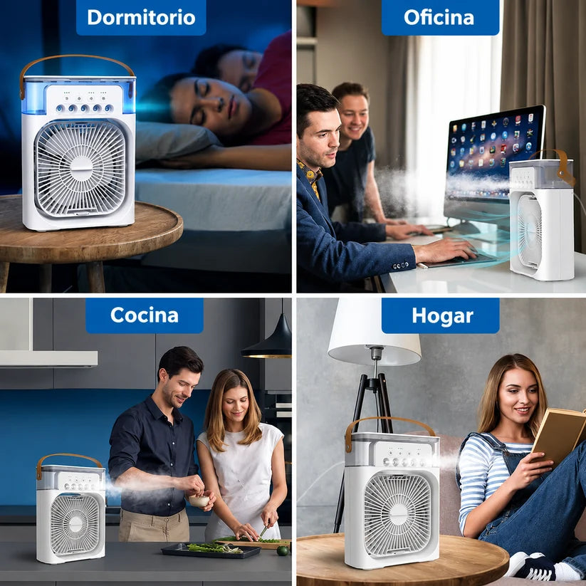 Ventilador humidificador de nebulización blanco - Nebula Pure