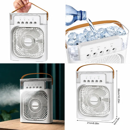 Ventilador humidificador de nebulización blanco - Nebula Pure