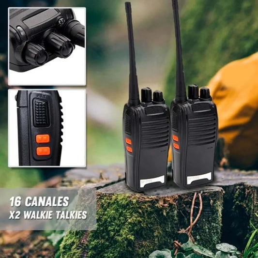 SUPER PROMO SOLO HOY 50% OFF - Radio Baofeng Bf 777 S 16 Canales X 2 Unidades