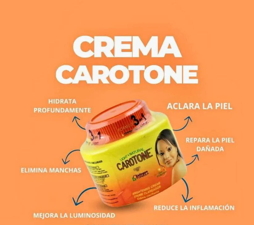 SUPER PROMOCIÓN CREMA BLANQUEADORA - CAROTONE 135 GR - SOLO HOY 40% OFF