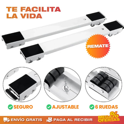 Movilidad y Estabilidad para Tus Electrodomésticos con Soporte Líneal ¡LIQUIDACIÓN TOTAL 35%OFF!