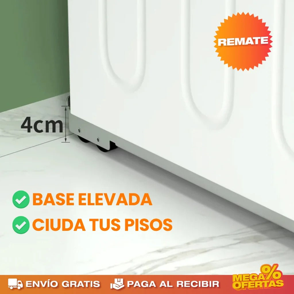 Movilidad y Estabilidad para Tus Electrodomésticos con Soporte Líneal ¡LIQUIDACIÓN TOTAL 35%OFF!