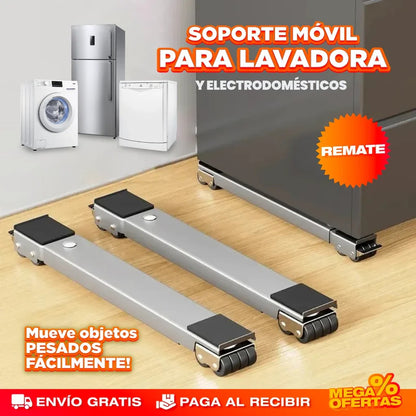 Movilidad y Estabilidad para Tus Electrodomésticos con Soporte Líneal ¡LIQUIDACIÓN TOTAL 35%OFF!