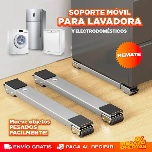 Movilidad y Estabilidad para Tus Electrodomésticos con Soporte Líneal ¡LIQUIDACIÓN TOTAL 35%OFF!