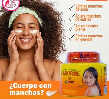 Crema Blanqueadora Carotone 300ml - 40% OFF HASTA AGOTAR EL STOCK
