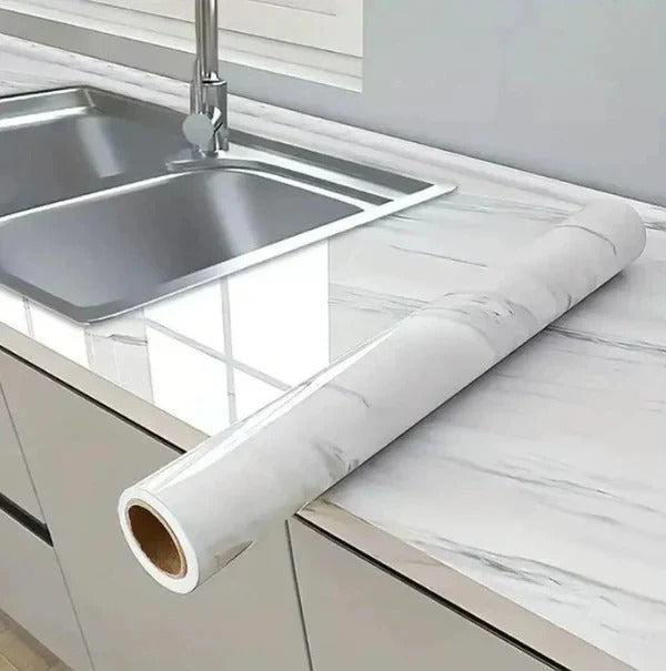 Papel Marmol Adhesivo - SUPER ROLLO DE 3 METROS X 60CM ¡LIQUIDACIÓN TOTAL!