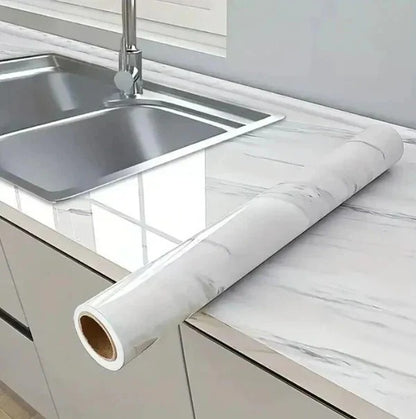 Papel Marmol Adhesivo - SUPER ROLLO DE 3 METROS X 60CM ¡LIQUIDACIÓN TOTAL!