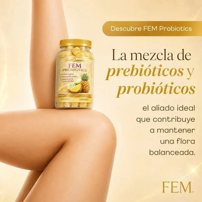 GOMITAS FEM PROBIOTICS - Más bienestar y confianza en tu rutina íntima.