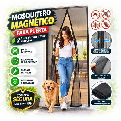 Mosquitero Magnético - Protege Tu Hogar De Mosquitos E Insectos