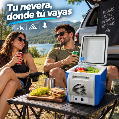 MINI NEVERA PORTATIL PARA CARRO 7.5L