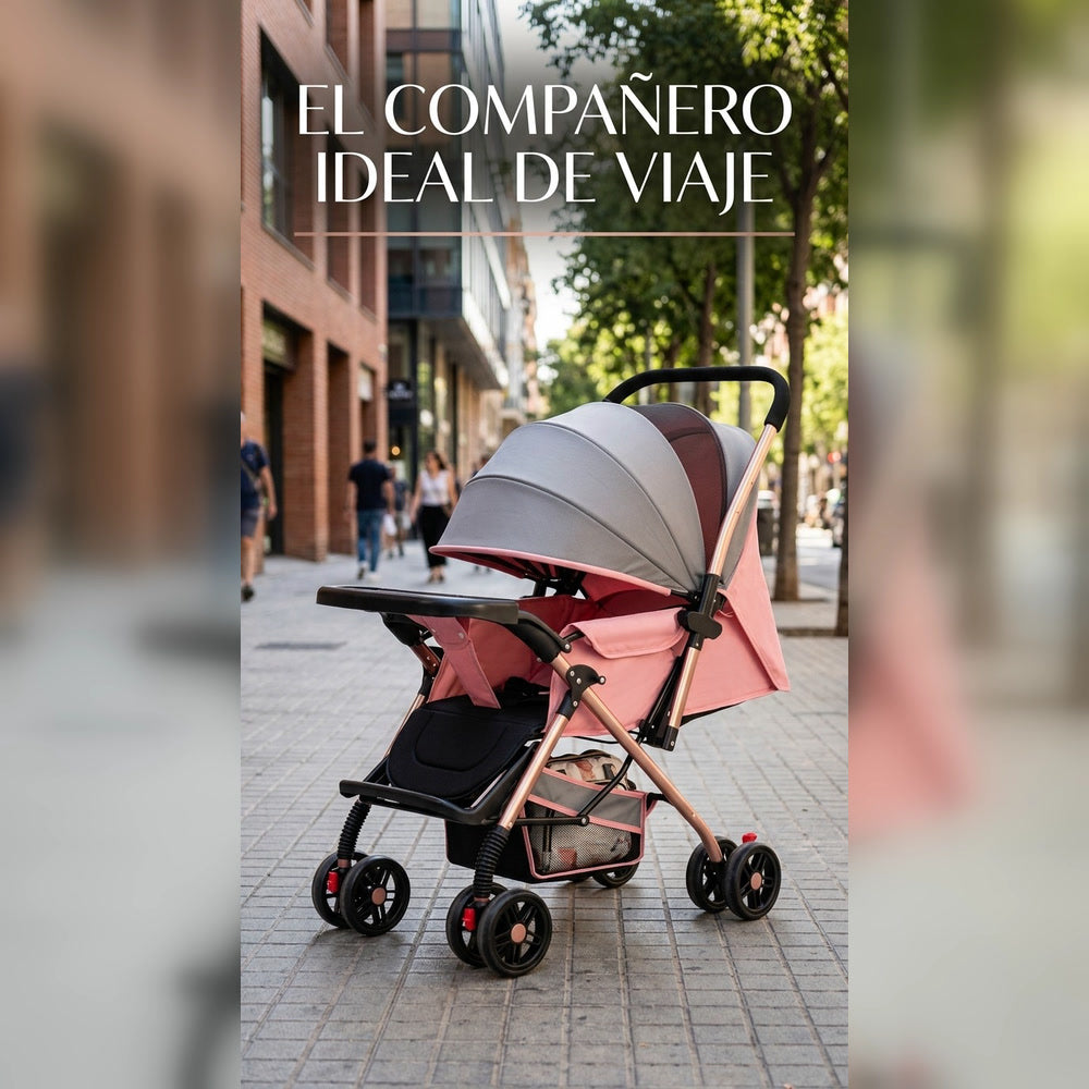 Coche bebe reversible multifuncion