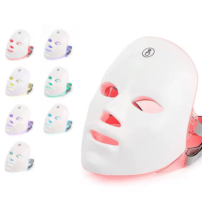 MÁSCARA FACIAL TERAPÉUTICA LED - MULTIESPECTRO DE FOTOTERAPIA AVANZADA
