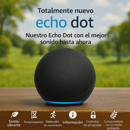 PROMO SOLO HOY - Alexa Echo Dot - 40% OFF