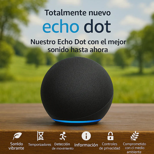 PROMO SOLO HOY - Alexa Echo Dot - 40% OFF