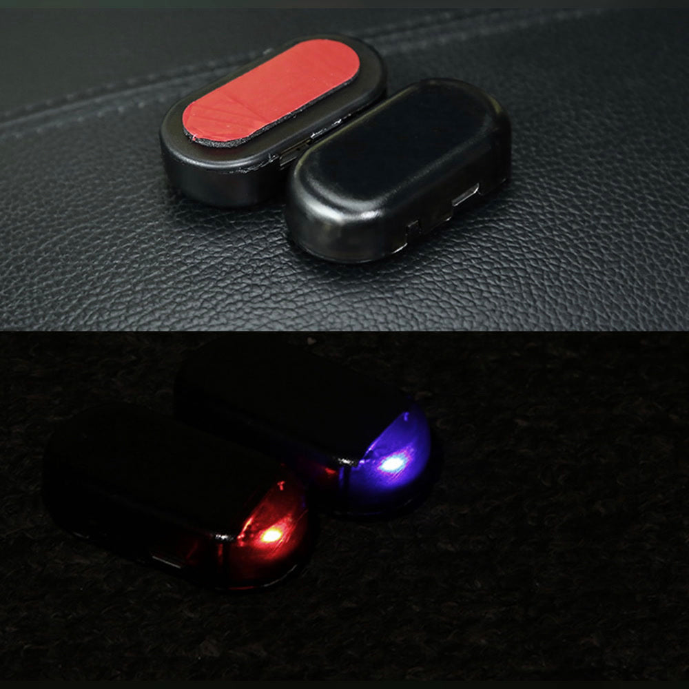Luz solar seguridad antirrobo carro x2