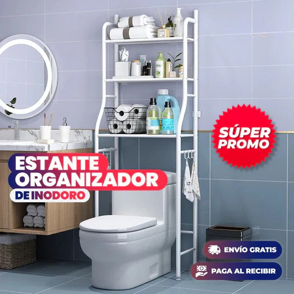 ÚLTIMO DIA DE LA PROMO 40% OFF - Estante Organizador para Baño 3 Niveles
