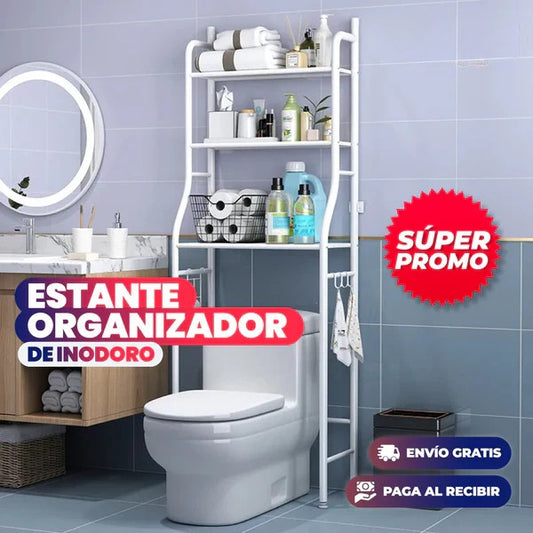 ÚLTIMO DIA DE LA PROMO 40% OFF - Estante Organizador para Baño 3 Niveles