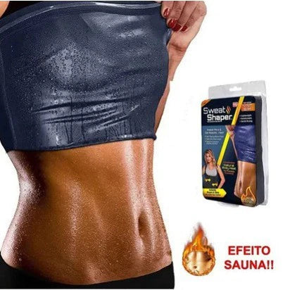 QUEMA CALORÍAS Y SUDA AL MÁXIMO - Faja Sauna para Mujer y Hombre ¡LIQUIDACIÓN DE EXISTENCIAS!