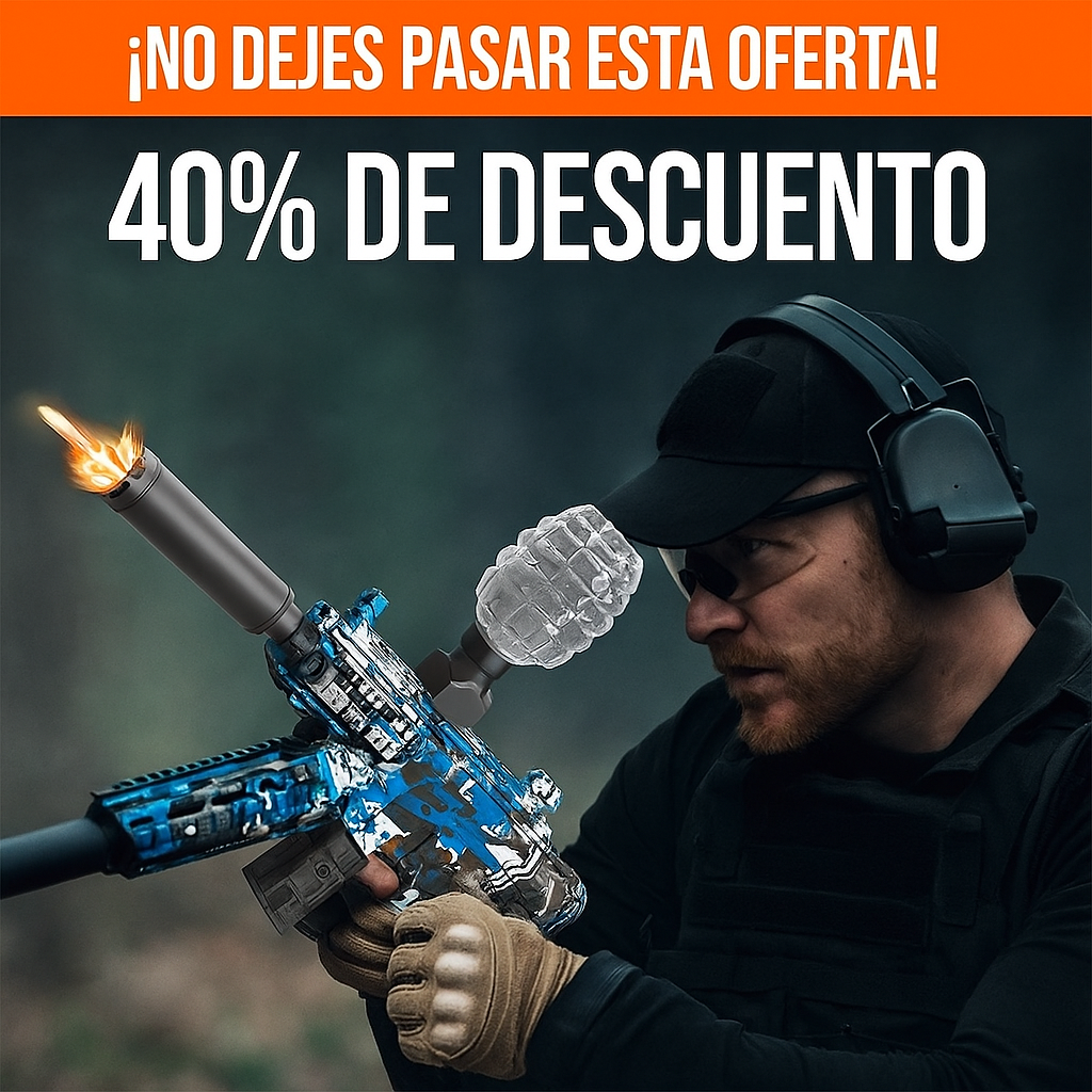 El Rifle de Hidrogel que Cambia el Juego: Consíguelo Antes de que se Agote - SOLO HOY 40% OFF