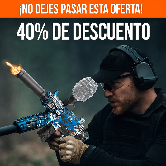 El Rifle de Hidrogel que Cambia el Juego: Consíguelo Antes de que se Agote - SOLO HOY 40% OFF