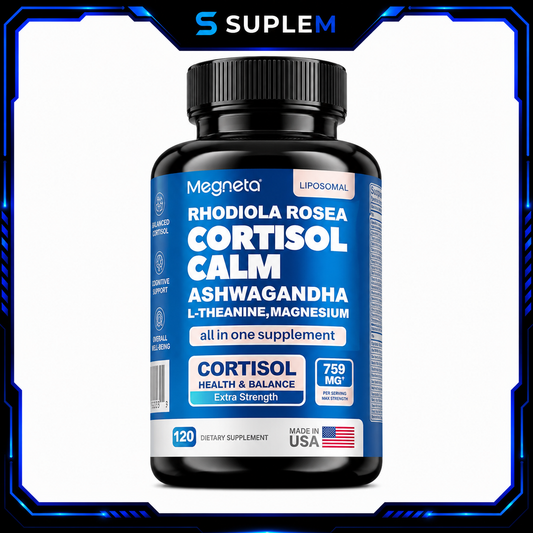 Cortisol CALM Tranquilo 16 En 1 Con Magnesio Ashwagandha