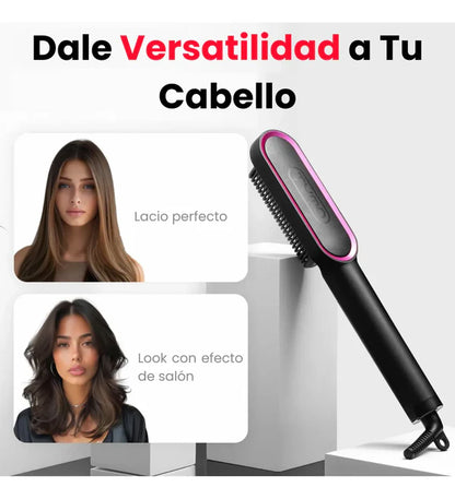 SUPER PROMO 50% OFF SOLO HOY - Cepillo Plancha Secador Y Alisador 2 en 1