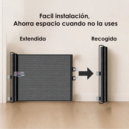 Malla Retráctil Seguridad Mascota -Niños
