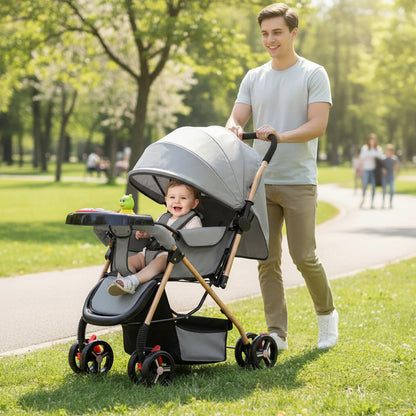 Coche bebe reversible multifuncion